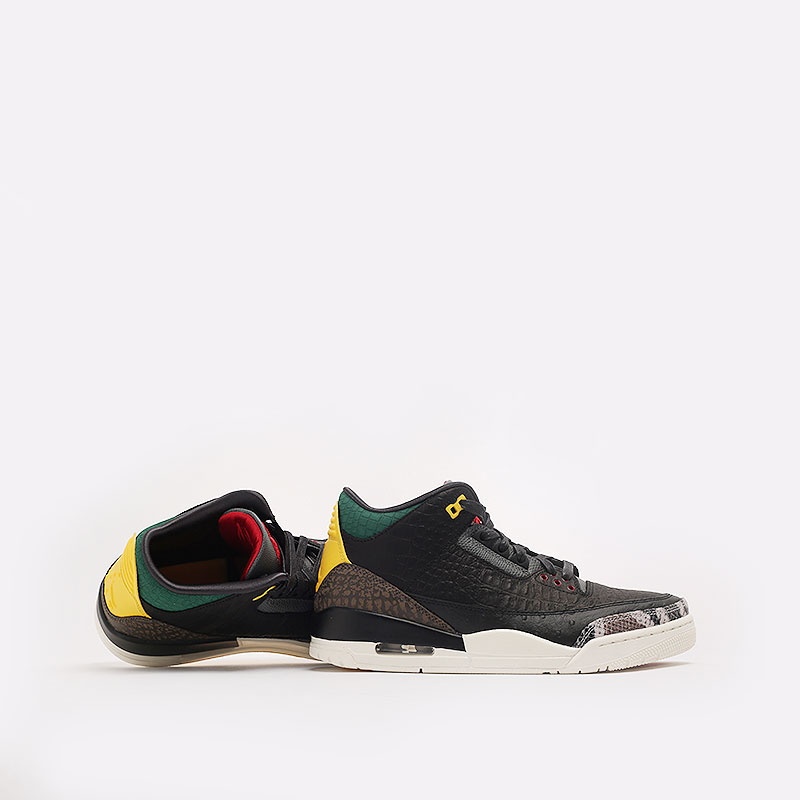 мужские черные кроссовки Jordan Retro 3 SE CV3583-003 - цена, описание, фото 3
